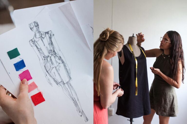 Proses sebelum menghasilkan koleksi rekaan fesyen