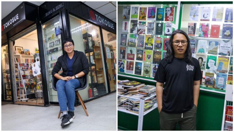 Cerita dua toko kecil di tengah bandar besar
