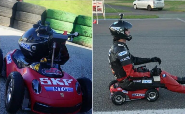 Kereta mainan rideable terpantas di dunia, 148 km/j