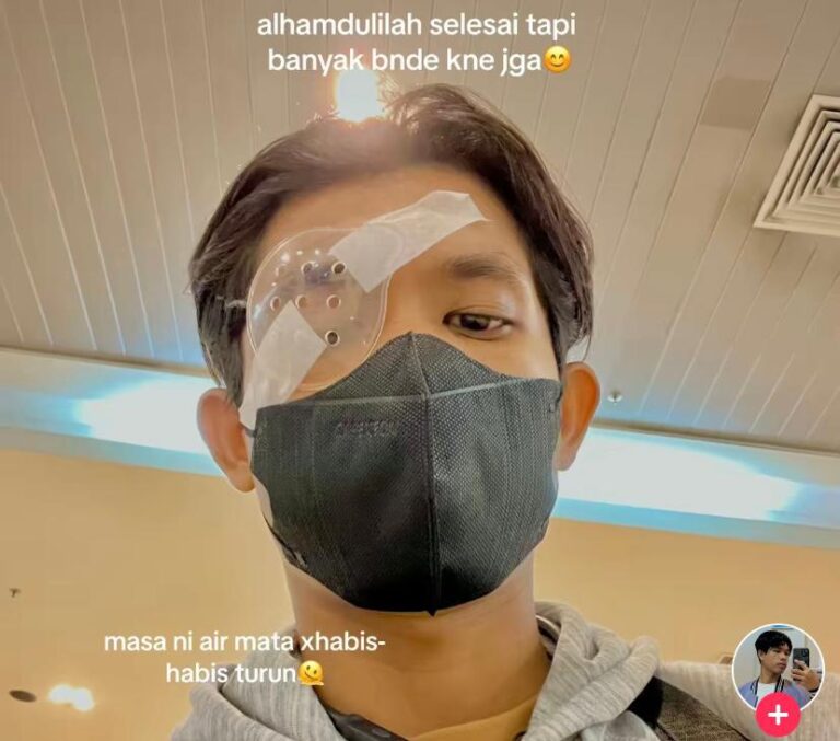 Kerap menggosok mata, pemuda ini jalani pemindahan kornea